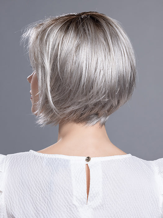 FRENCH by ELLEN WILLE in SILVER BLONDE ROOTED 60.24.56 | Pure Silver White Blended with Light Ash Blonde