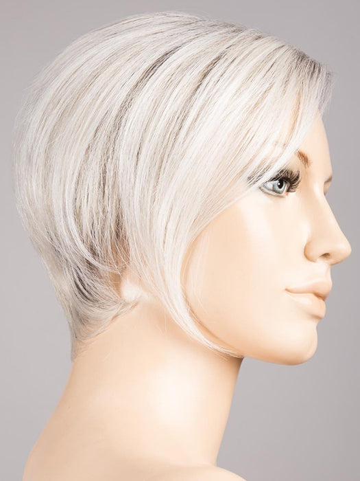 SILVER BLONDE ROOTED 60.23 | Pearl White and Lightest Pale Blonde Blend with Shaded Roots