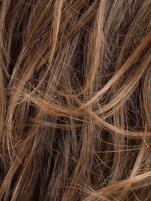 NOUGAT TIPPED 8.12.830 |  Medium Brown, Light Auburn, and Lightest Brown Blend with Lighter Tipped Ends