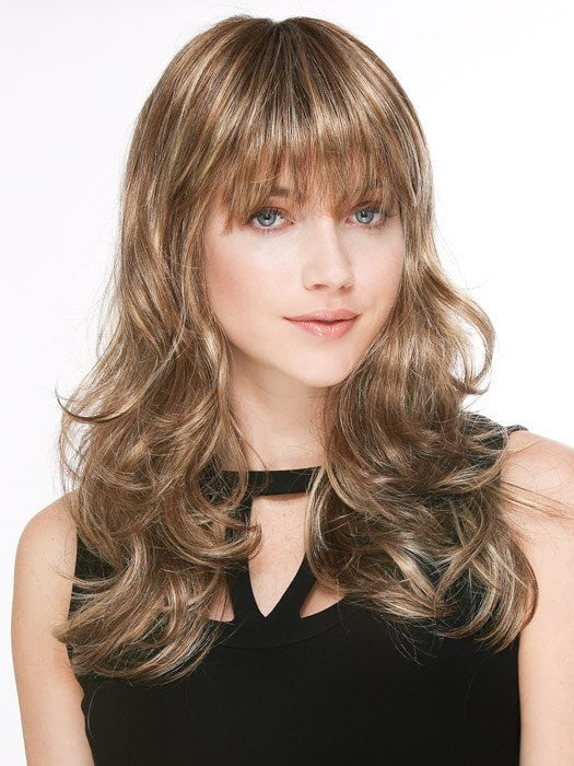 PRETTY by ELLEN WILLE in BERNSTEIN ROOTED 12.16.19 | Lightest Brown and Medium Blonde with Light Honey Blonde Blend