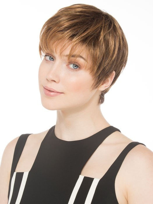 STOP HI TEC by ELLEN WILLE in HAZELNUT MIX 830.27 | Medium Brown Blended with Light Auburn and Dark Strawberry Blonde