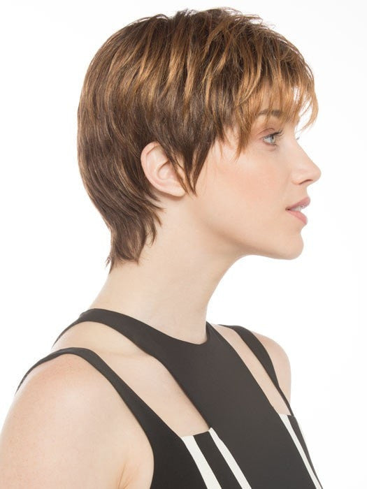 STOP HI TEC by ELLEN WILLE in HAZELNUT MIX 830.27 | Medium Brown Blended with Light Auburn and Dark Strawberry Blonde