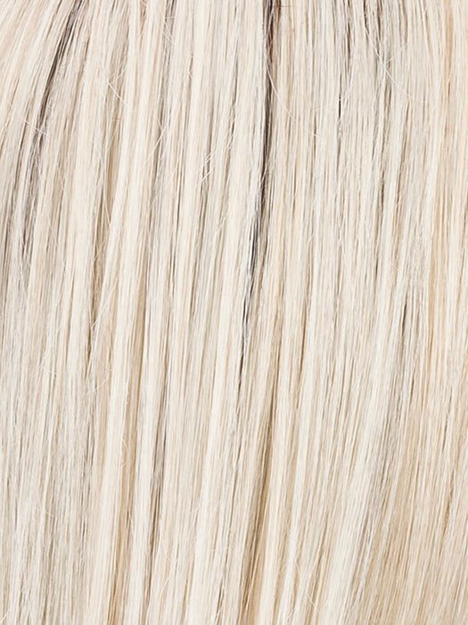 LIGHT CHAMPAGNE ROOTED 23.25.24 | Lightest Pale Blonde and Lightest Golden Blonde with Lightest Ash Blonde Blend and Shaded Roots