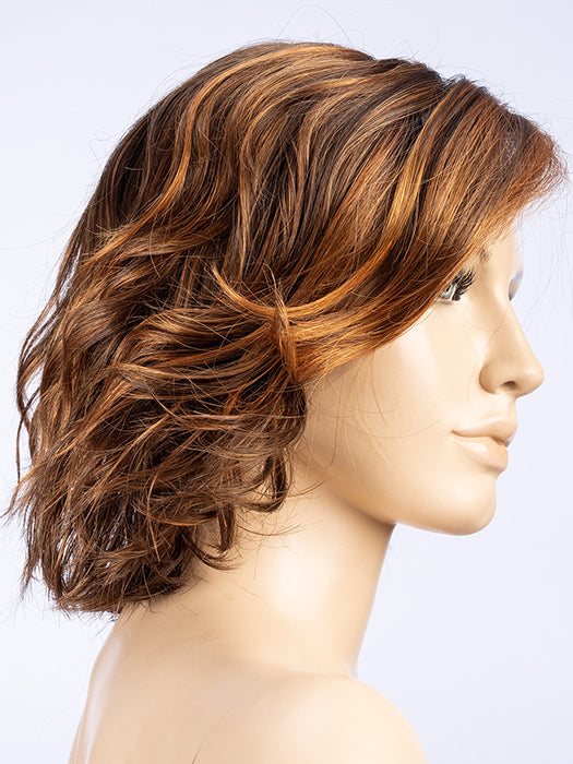 HAZELNUT ROOTED 8.28.30 | Medium Brown and Ligth Copper Red with Light Auburn Blend and Shaded Roots