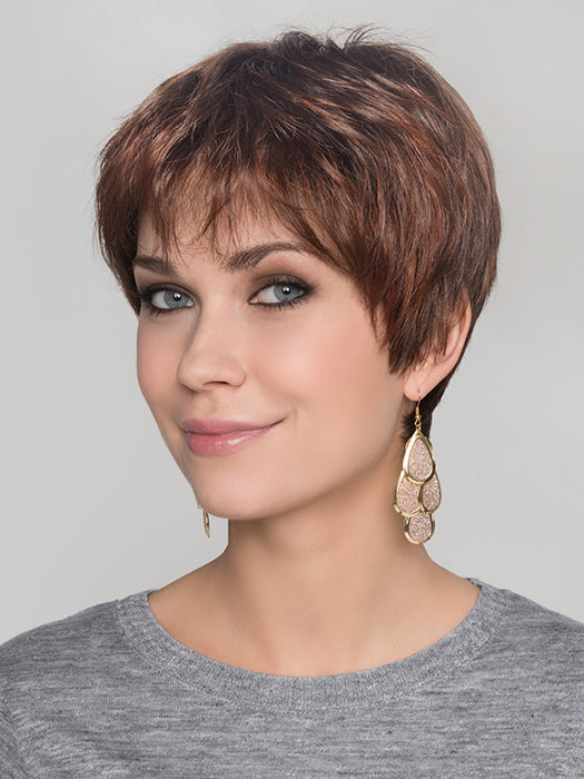 ZIZI by ELLEN WILLE in DARK AUBURN MIX | 33.130.2 | Dark Auburn and Deep Copper Brown with Black/Dark Brown Blend