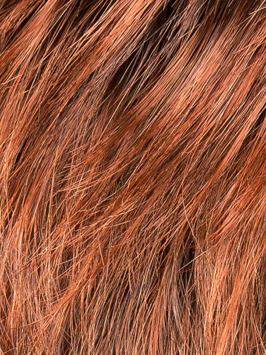 AUBURN ROOTED 33.130.4 | Dark Auburn, Deep Copper Brown, and Darkest Brown Blend with Shaded Roots