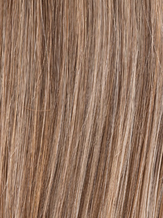 NOUGAT ROOTED 12.8.20 | Lightest Brown and Medium Brown with Light Strawberry Blonde Blend with Shaded Roots