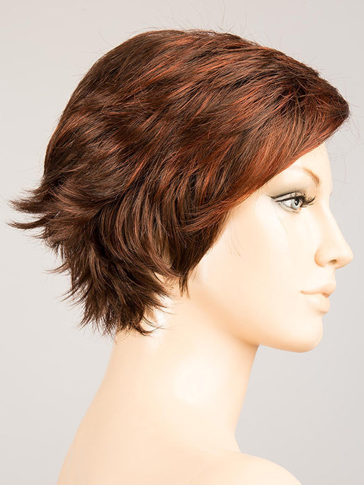 DARK AUBURN ROOTED 33.4.130 | Dark Auburn and Darkest Brown with Deep Copper Brown Blend