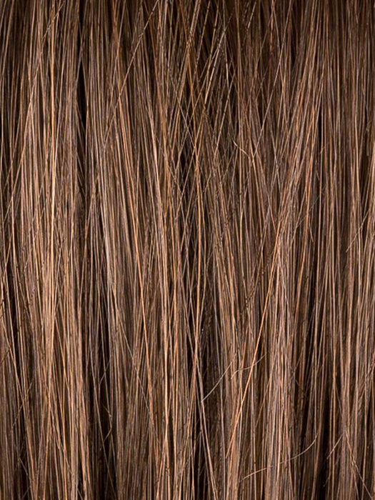 DARK CHOCOLATE ROOTED 6.30.4 | Dark Brown base with Light Reddish Brown Highlights with Dark Roots