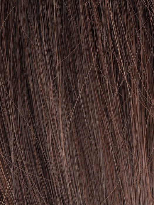 AUBURN ROOTED 33.130.4 | Dark Auburn, Deep Copper Brown, and Darkest Brown Blend with Shaded Roots