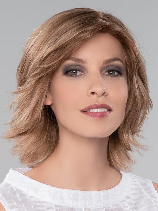 European Remy Human Hair Wig SOLE by ELLEN WILLE in BERNSTEIN MIX 12.20.27 | Lightest Brown, Light Strawberry Blonde, Dark Strawberry Blonde Blend