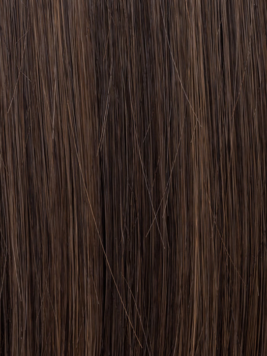 CHOCOLATE ROOTED 830.6 | Medium Brown Blended with Light Auburn, and Dark Brown Blend with Shaded Roots