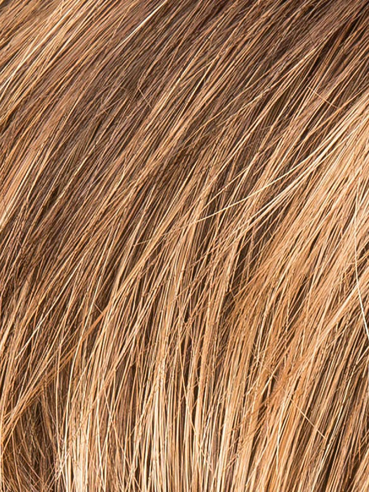 HOT MOCCA ROOTED 830.27.33 | Medium Brown, Light Auburn, Dark Strawberry Blonde, and Dark Auburn Blend with Dark Shaded Roots