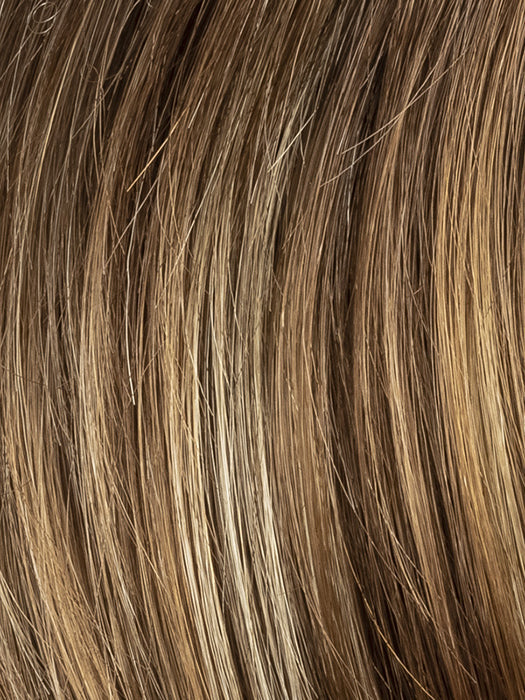 LIGHT BERNSTEIN ROOTED 12.27.26 | Lightest Brown and Dark Strawberry Blonde with Light Golden Blonde Blend and Shaded Roots