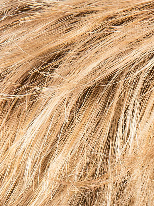 CARAMEL ROOTED 26.19.22 | Medium Golden Blonde, Light Strawberry Blonde, and Lightest Ash Blonde Blend with Dark Roots