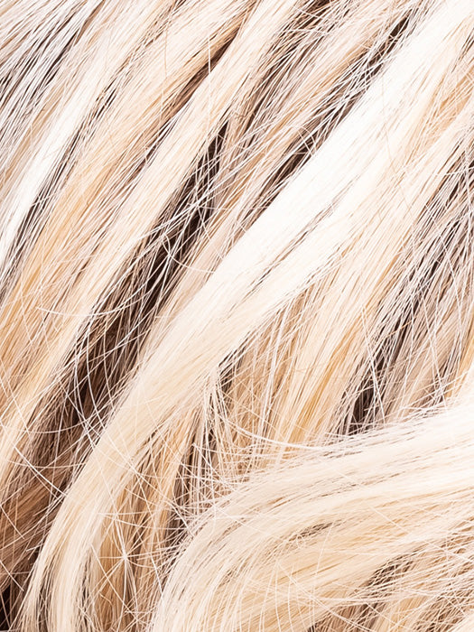 IVORY BLONDE SHADED 101.20.23 | Light Strawberry Blonde and Lightest Pale Blonde blend with Pearl Platinum and Shaded Roots