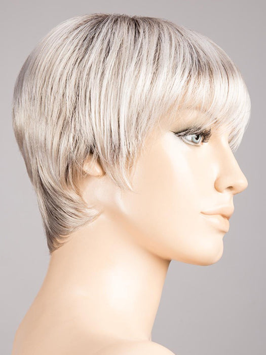 SILVER BLONDE ROOTED 60.101 | Medium Honey Blonde, Light Ash Blonde, and Lightest Reddish Brown blend with Dark Roots