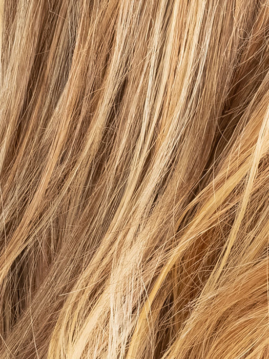 LIGHT BERNSTEIN ROOTED 12.26.27 | Lightest Brown, Copper Red, and Dark Strawberry Blonde with dark shaded roots 